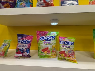 Hi-Chew's Sweets & Sour mix featuring watermelon, lemon and grapefruit flavors.