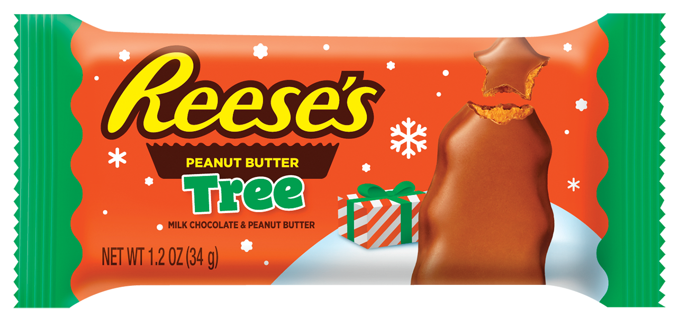 Reese's under the Christmas tree. How confectionery is ramping up its Christmas playlist