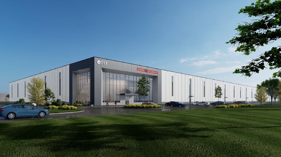 Barry Callebaut to scale up its North American production with new factory in Ontario