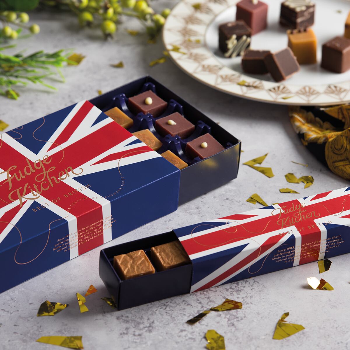 Fudge Kitchen relaunches two new Best of British products to mark King’s Coronation