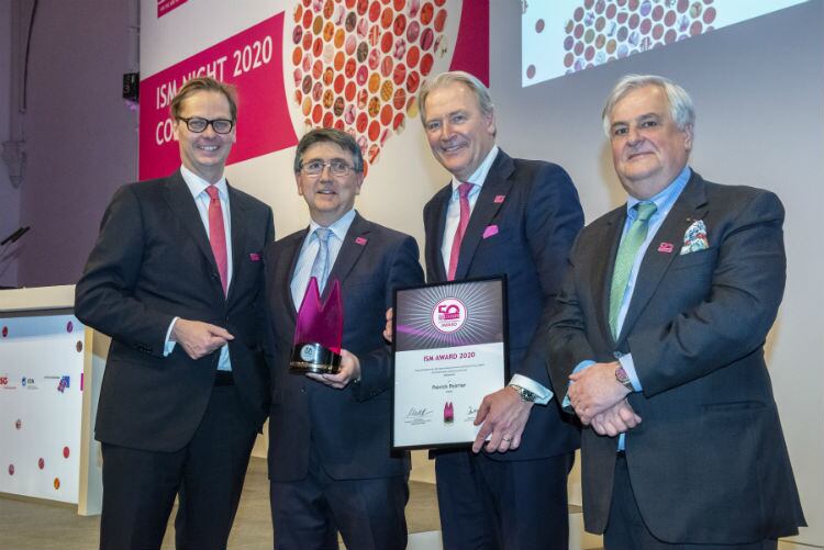 Cémoi CEO Poirrier wins ISM2020 Award as trade fair celebrates new confectionery innovations