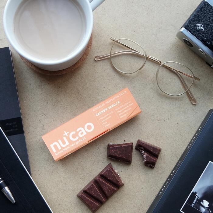 The nu company partners with Fuamura on compostable NatureFlex packaging for vegan chocolate