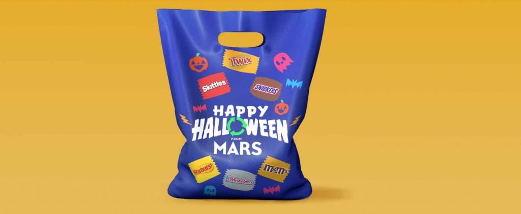 Mars provides Trick or Trash bags for a greener Halloween