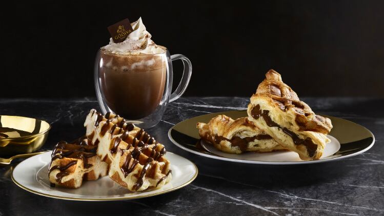 Godiva Café in Manhattan opens with croissant-waffle hybrid on the menu