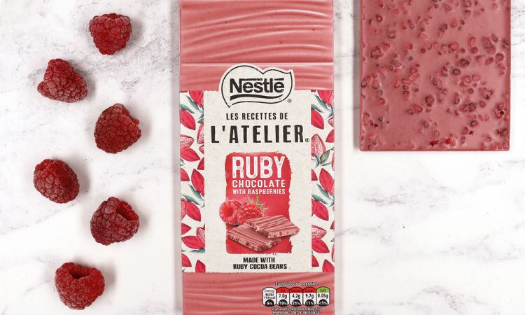 Nestlé launches Les Recettes de l’Atelier with Ruby chocolate for Valentine’s Day