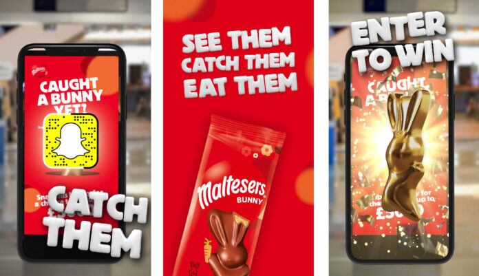 Mars Wrigley partners with Snapchat to create AR Maltesers Bunny campaign