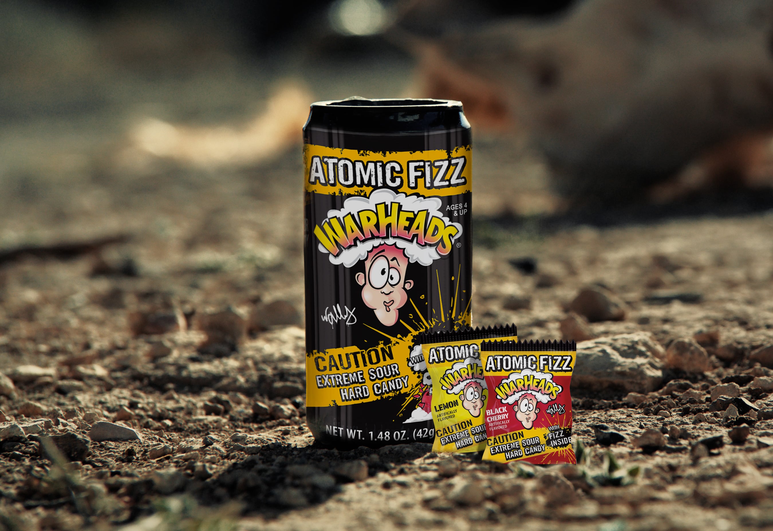 Packshot of Warheads’ latest Atomic Fizz