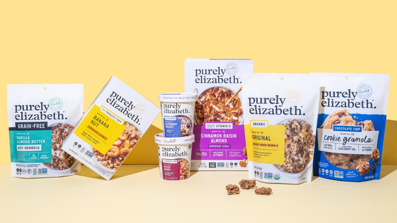 Purely Elizabeth was founded in 2009 in Boulder, Colorado, as a breakfast brand that produces granola, oatmeal and cereal.