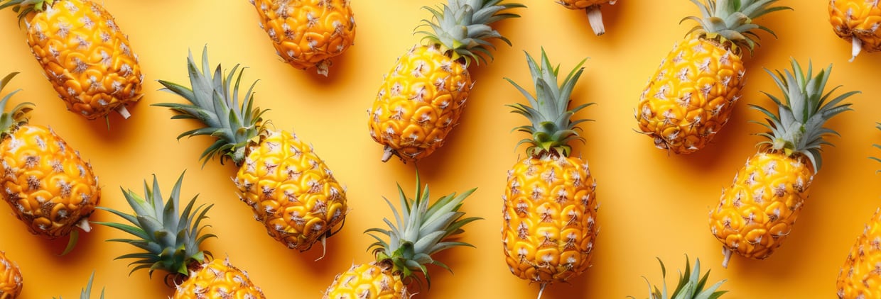 Pineapple is a key flavour