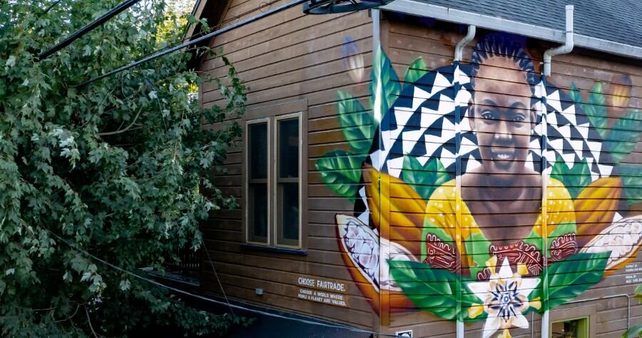 Fairtrade America puts faces to cocoa farmers with mural campaign to highlight daily struggles