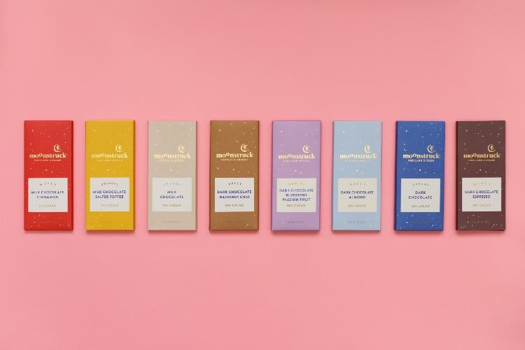Moonstruck Chocolate announces new chocolate bar collaborations with artists