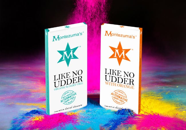 Like ‘No Udder’? Montezuma's launches dairy-free chocolate bars