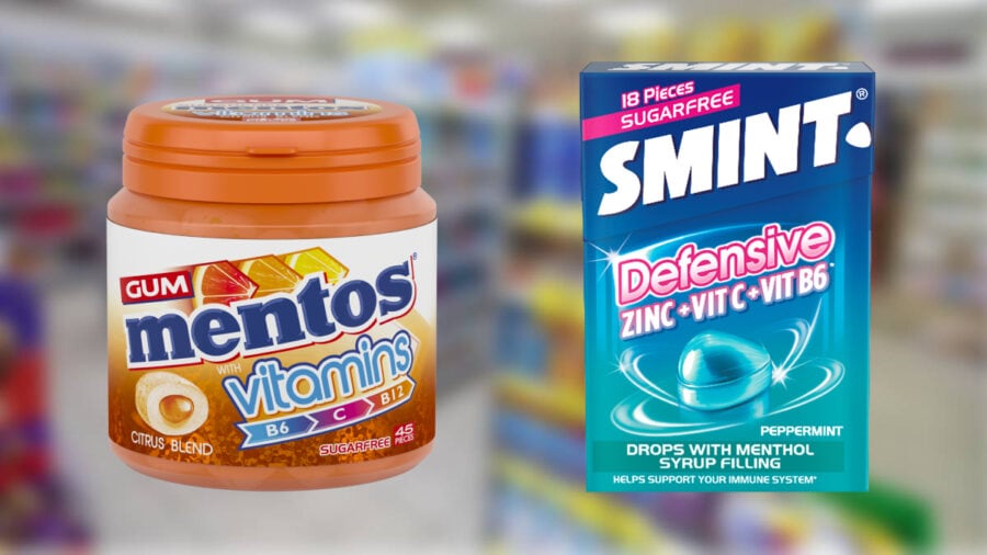 Perfetti Van Melle introduces functionality to Mentos and Smint lines