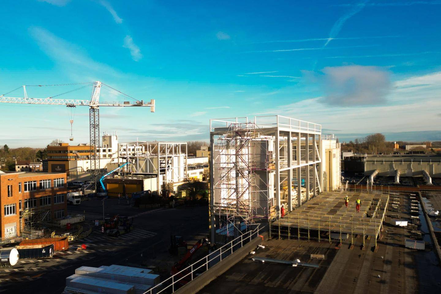 Barry Callebaut factory, Belgium.