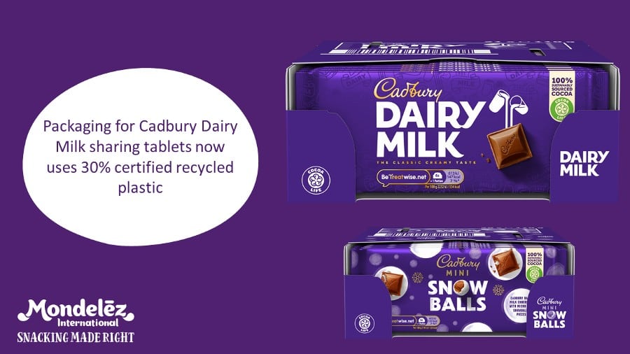 Cadbury Dairy Milk to be wrapped in certified recycled plastic