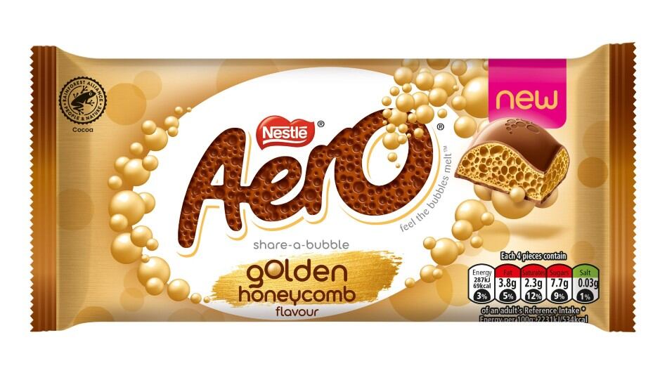 Nestlé goes for gold with new variations on classic confectionery