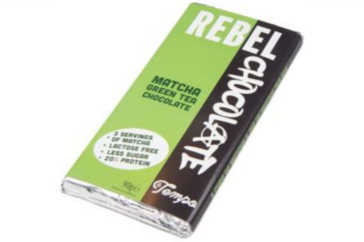 Rebel Chocolate introduces Matcha bar for a healthy buzz