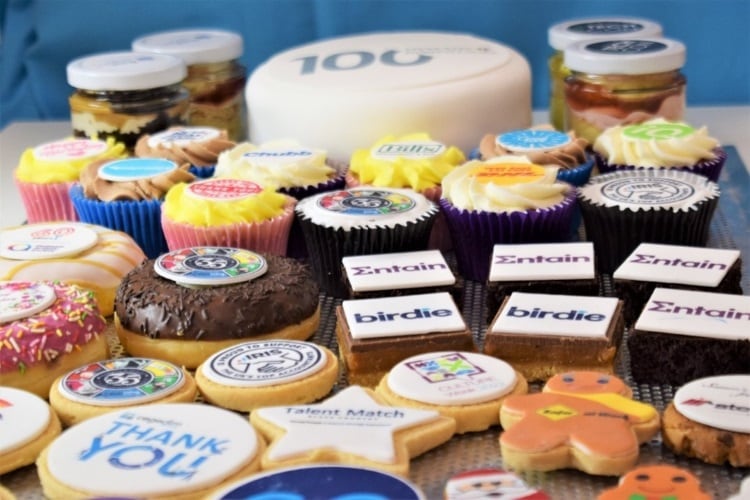 UK edible print bakery specialist spreads its message