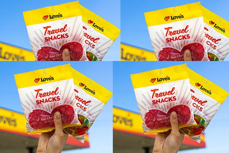 Love’s travel stores kick off private-label snack line with gummy candies