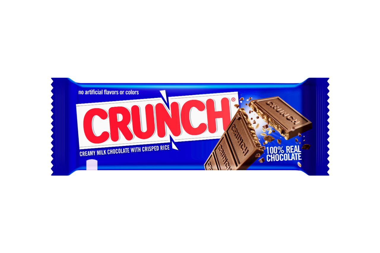 Modern new look for Ferrero’s Crunch bars