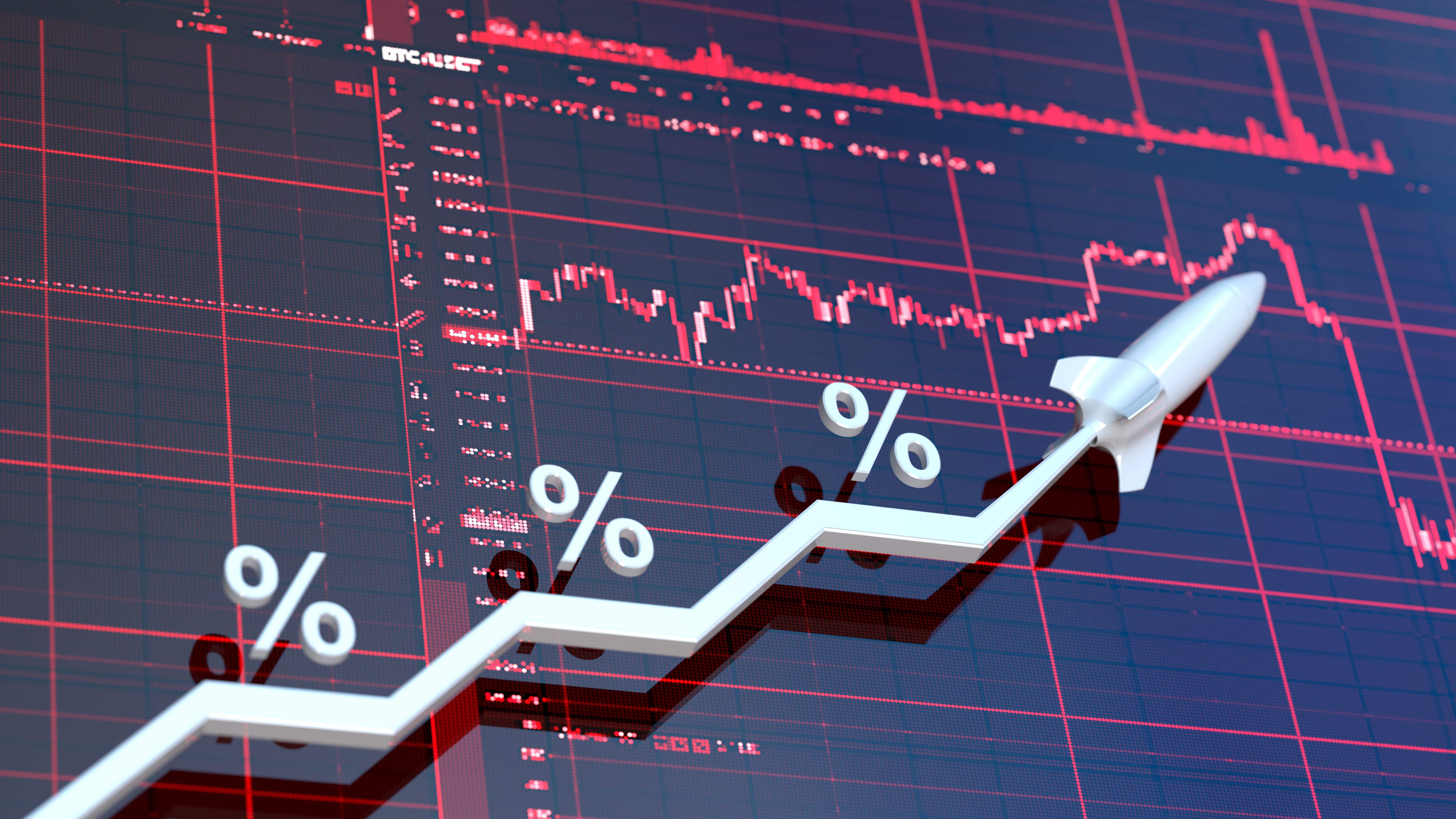 Arrow pointing upwards