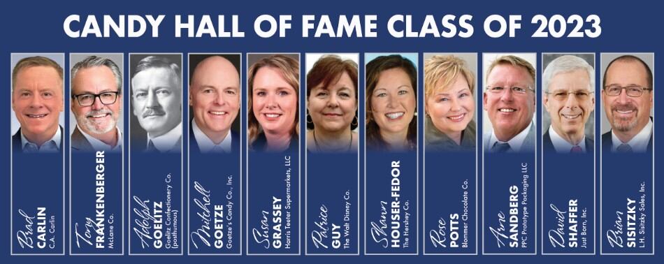 National Confectionery Sales Association announces 2023 Candy Hall of Fame inductees