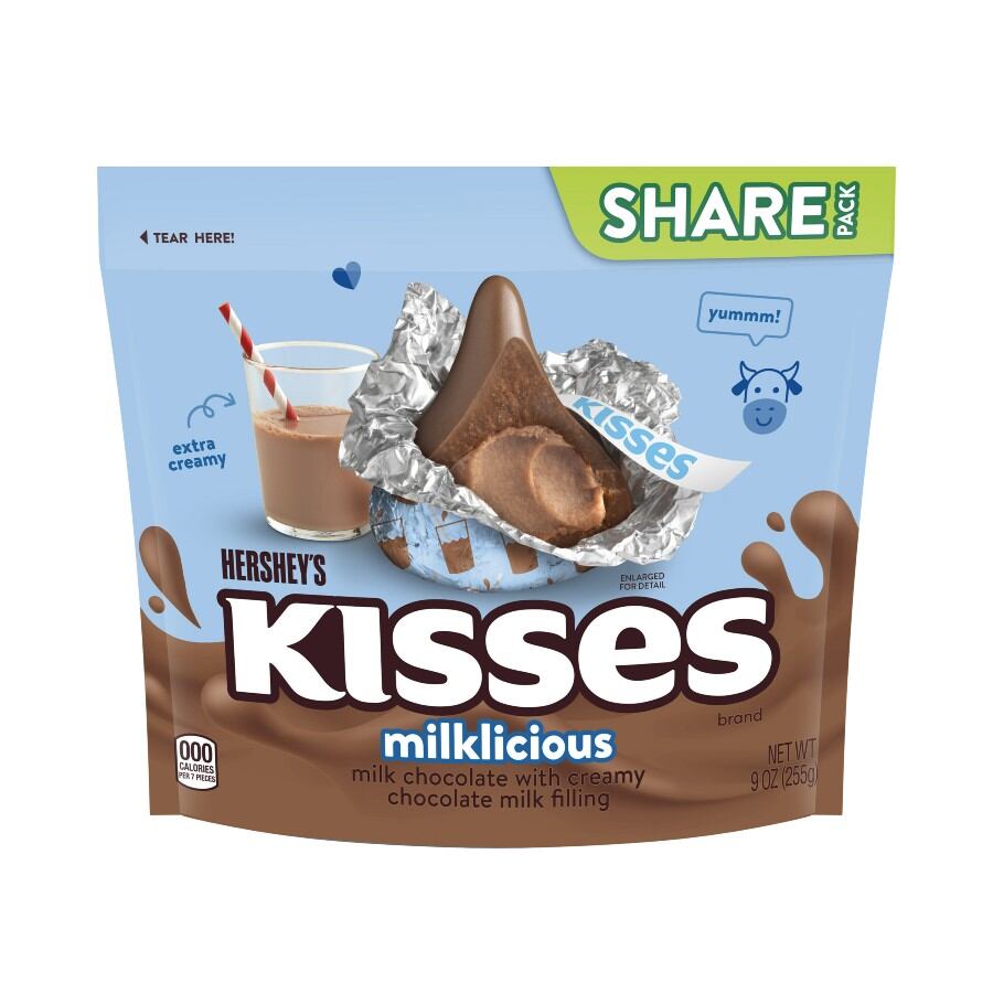 Hershey Kisses get ‘Milklicious’ make-over