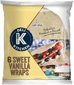 Sweet wraps