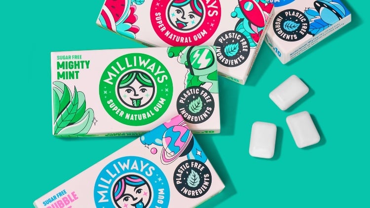 Chewing gum brand Milliways bags £3m in funding to scale business
