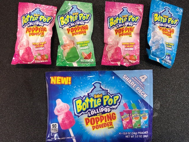 Bazooka Candy launches sharable Baby Bottle Pop Popping Powder