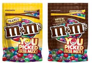 Mars launches new M&M's color mix picked by Facebook fans