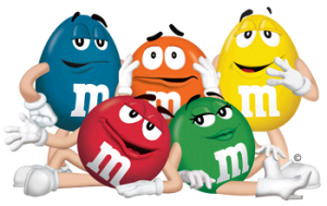 M&M-mascots