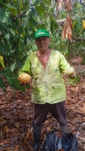 Dimitra tech cocoa farmer