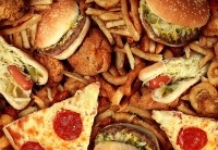 processed junk food, fat, obesity, Droits d'auteur  Krylov1991