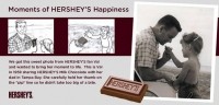 Hershey's Hapiness campaign invites users to share their sweet moments