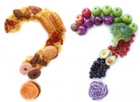 healthy unhealthy food choice, food fraud, Droits d'auteur  CharlieAJA