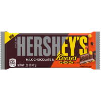 Hershey Bar with Reese's Pieces