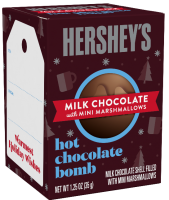 Hershey’s Milk Hot Chocolate Bomb crop