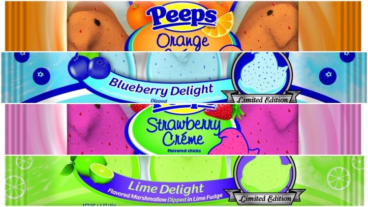 Peeps: national Easter flavors and exclusive flavors
