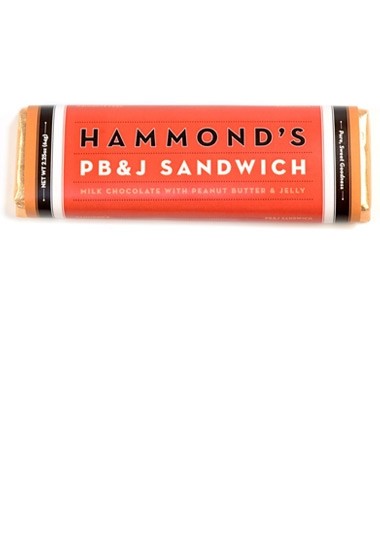 Chocolate winner: Hammond's Peanut Butter & Jelly Sandwich Milk Chocolate Bar