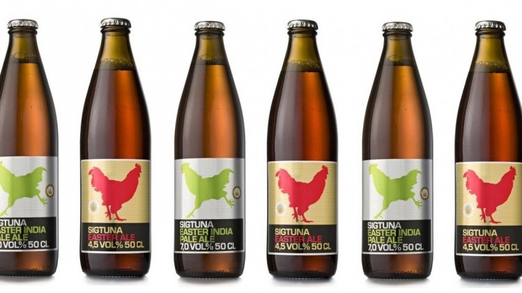 Swedish brewer Sigtuna features a number of seasonal bottles, including these Easter brews.