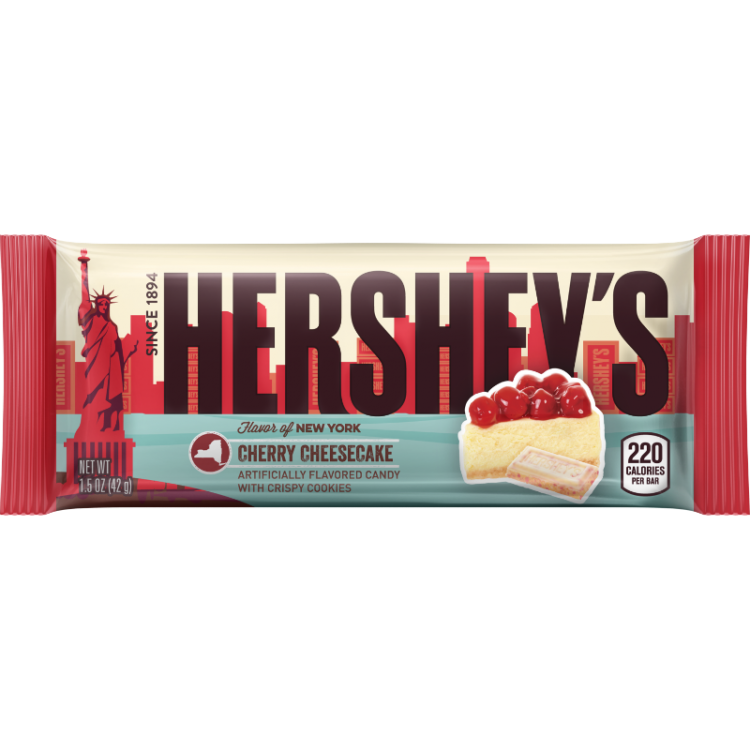 Hershey’s Cherry Cheesecake Flavored Bar (Taste of New York) 