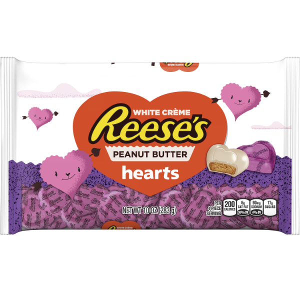 Reese’s White Crème covered Peanut Butter Hearts