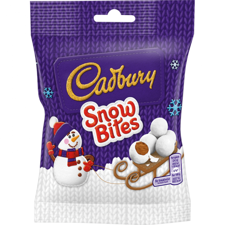 Cadbury Snow Bites