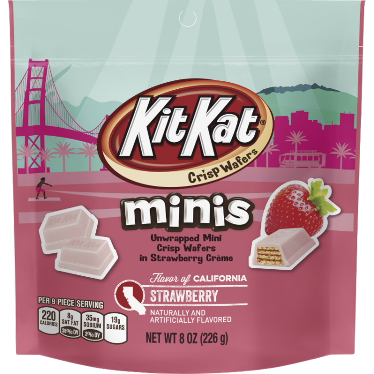 KitKat Strawberry Flavored Candy (Taste of California)