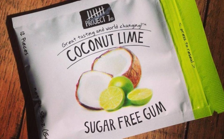 Project 7's Coconut Lime gum was named best of the gum/mints nominees in this year's Most Innovative New Products Awards at Sweets and Snacks.