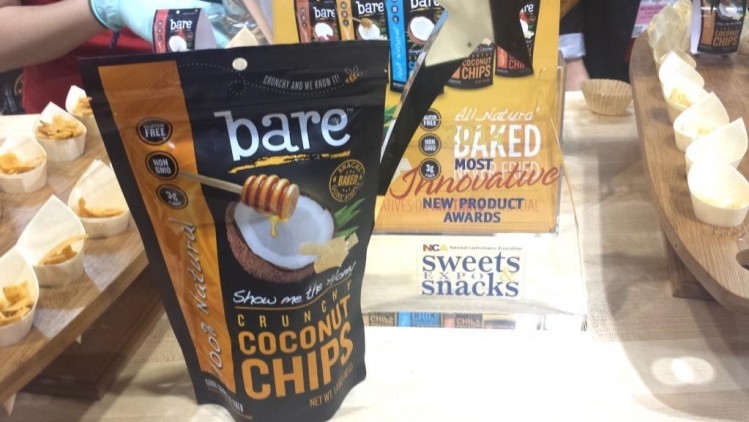 Bare's Show Me the Honey Coconut Chips was named Most Innovative New Product in the Sweet Snacks category.