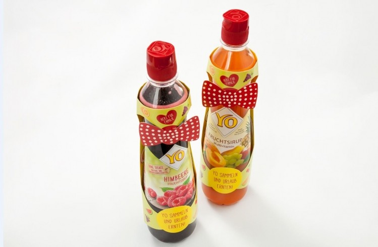 Beverages winner: YO Syrup Carton Sleeve