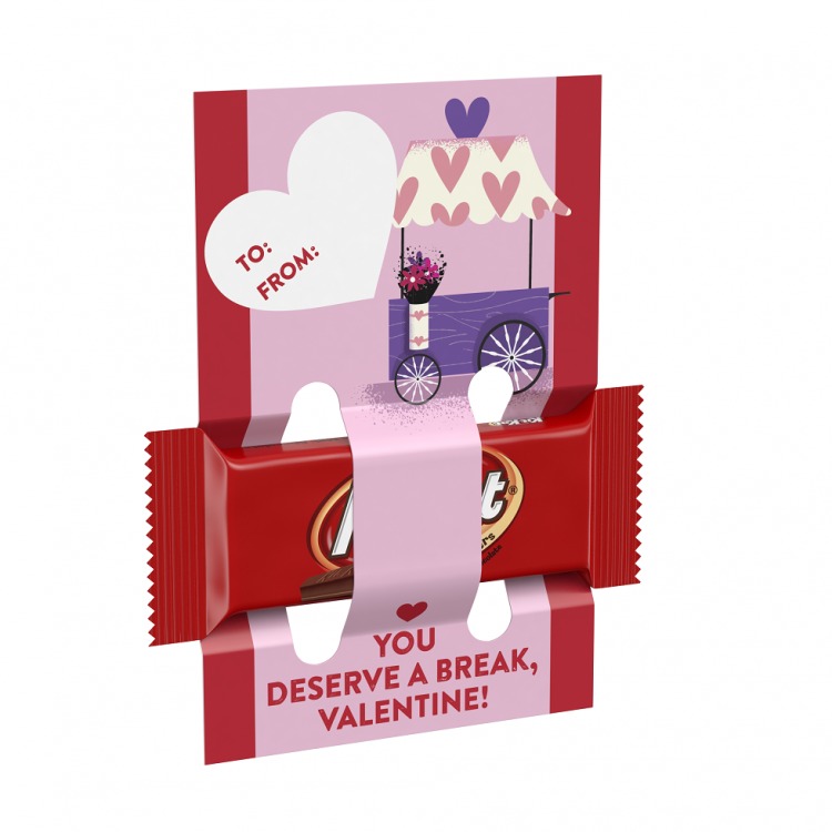KitKat Valentine's Exchange with Cards 