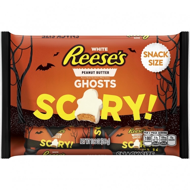 Reese's Peanut Butter White Ghosts Snack Size SRP: $2.99